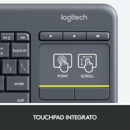 Teclado Logitech 920-007135 Gris QWERTY