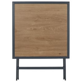 Mesa Metal Bcn Negra 70X70 Home Deco Factory Mesa Metal Bcn Negra 70X70 Home Deco Factory