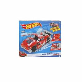 Hot Wheels Kit de Montaje - Coche de Metal para Construir, Juguete Educativo para Niños y Niñas +3 Años - Dimensiones 28x45x22 cm