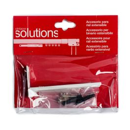 Cintacor Soporte Central Doble Riel Extensible Reforzado Metal Blanco 1ud Storplanet