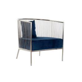 Butaca Moderno DKD Home Decor Azul Marino 69 x 70 x 66 cm Precio: 247.79106. SKU: S3023054