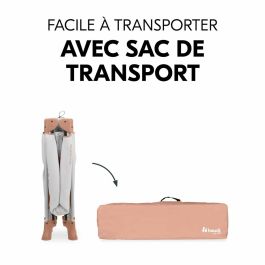 Hauck DREAM N PLAY PLUS HAU1731647228741 - Cuna de Viaje Plegable 60 x 120 cm - Desde el Nacimiento - Corcho Polvoriento