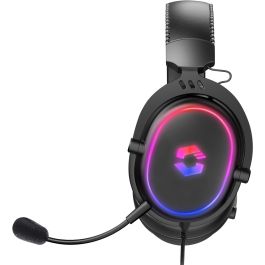 Speedlink CONUX RGB Auriculares Gaming Alámbricos para PC/PS5/PS4/Xbox/Switch con Micrófono, Diadema y Retroiluminación LED