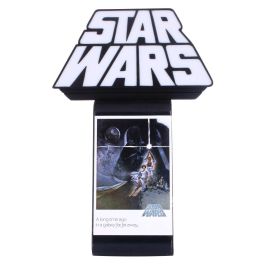 Cable Guy Ikon Soporte Figura Star Wars - Base Carga USB para Mandos PS5/Xbox y Auriculares - LED Blanco - 20cm