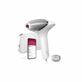 Philips BRI940/00 Depiladora Láser e IPL blanco/gris. Dispositivo de luz pulsada intensa para reducción de vello permanente.