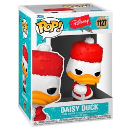 Funko Pop Disney Daisy Edición Navideña - Figura de Vinilo de 9 cm
