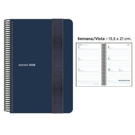 Agenda Anual (2026) Senfort Foam Espiral Tapa Pp Con Goma 135X210 S/V Azul Precio: 9.78999989. SKU: B1BLY6DZ9Y