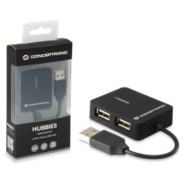 Conceptronic Hub Externo USB 2.0 4 Puertos 480 Mbps
