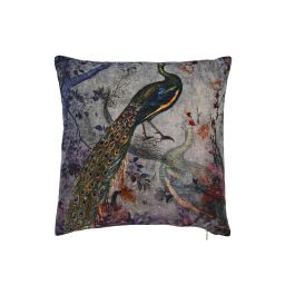 DKD Home Decor Cojin Shabby Gris Oscuro Terciopelo 10 x 45 x 45 cm (2 Unidades) Precio: 20.89000023. SKU: B1CE4WF6QF