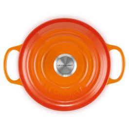 Le Creuset Bräter Redondo Signature 18 cm Ofenrot