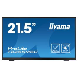 iiyama ProLite T2255MSC-B1 Monitor Táctil 21.5" Full HD IPS 1920x1080 60Hz 5ms HDMI DisplayPort Altavoces USB Negro