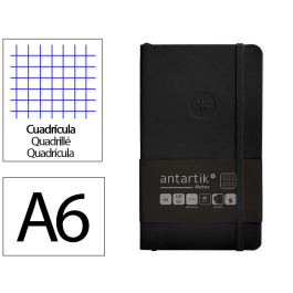 Antartik Cuaderno A6 Tapa Blanda Cuadriculado Negro 100 Hojas 80 gr FSC Precio: 4.49999968. SKU: B1DLZFDYNH