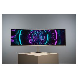 Philips Evnia 8000 49M2C8900/00 Monitor Gaming Curvo 48.9" (124.3cm) Dual QHD 5120x1440 QD-OLED 240Hz, G-SYNC, FreeSync Premium Pro, 2xHDMI 2.1, DP 1.4, USB-C 90W, Blanco