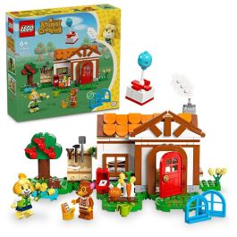 Lego 77049 Animal Crossing La Visita de Canela y Fauna - Juguete de Construcción Creativa para Niños 6+