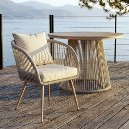 Silla Acero-Rattán Pe Exterior 66 X 65 X 80 cm Precio: 193.0071. SKU: B1277HNZHT