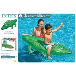 Intex Figura Hinchable Cocodrilo 168x86 cm (+ 3 años)