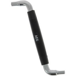 Aeg Llave de Drenaje Doble Cuadrada 8-10mm con Mango Ergonómico de Goma Antideslizante