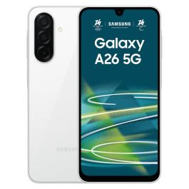 Samsung Smartphone Galaxy A26 5G 8GB/256GB 6.7" Blanco Precio: 263.78999944. SKU: B17PVJ46L2