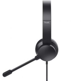 Trust Auriculares Hs-150 Estéreo Jack 3.5 mm Con Micrófono Flexible Ajustable Negro Trust Auriculares Hs-150 Estéreo Jack 3.5 mm Con Micrófono Flexible Ajustable Negro