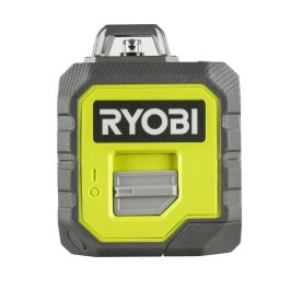 Ryobi RB360GLL Láser verde 360° con alcance 25m y precisión +/- 0,5 mm, incluye bolsa y pilas
