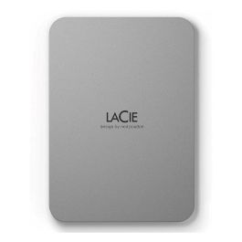 LaCie STLP4000400 Mobile Drive Disco Duro Externo 4TB USB-C 5Gb/s 2.5" Plata Windows/macOS + Data Recovery