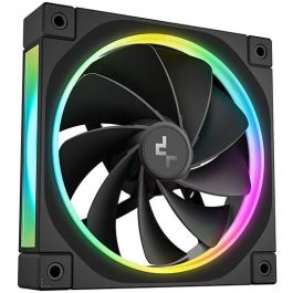DeepCool FL12R-3 IN 1 Triple-Pack Ventilador 120mm RGB para Carcasa PC, 500-2150 RPM, 93,45 m³/h, Negro
