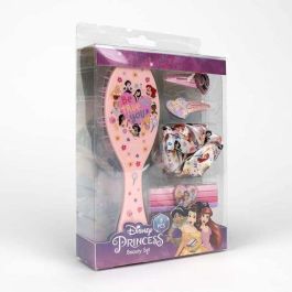 Cerdá Set de Belleza Accesorios Princess Display para Niñas +3 Años Color Rosa - 14x18.5x4 cm