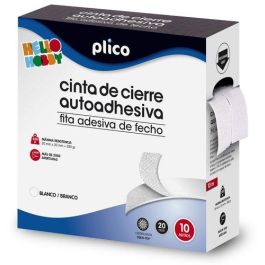 Plico Cinta De Cierre Autoadhesiva 20 mm X 10M Blanco - 2 Rollos Macho y Hembra Precio: 18.49999976. SKU: B1CRQLZCWN