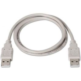 AISENS - CABLE USB 2.0, TIPO A/M-A/M, BEIGE, 1.0M AISENS - CABLE USB 2.0, TIPO A/M-A/M, BEIGE, 1.0M