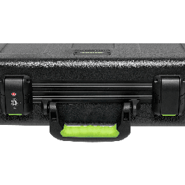 SBG Estuche de Transporte de Polietileno para 6 Micrófonos Inalámbricos con Espacio para Pilas, Cierre TSA