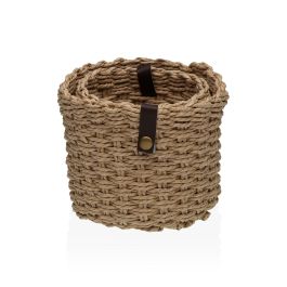 Set 2 Cestas Beige Redondas Versa 16X13CM (2 Unidades) Set 2 Cestas Beige Redondas Versa 16X13CM (2 Unidades)