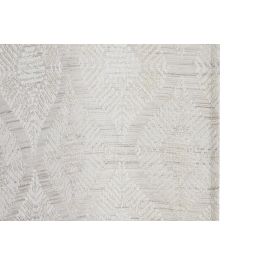 DKD Home Decor Cortina Tradicional Beige Poliester 260 x 260 x 140 cm Jaquard 8 Anillas