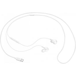 Samsung EO-IC100BWEGEU Auriculares In-Ear Cable USB-C con Micrófono y Control de Volumen, Blanco by AKG