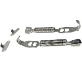 Occ Motorsport OCCRC005 Kit Cierre Maletero-Capot Muelle Plata para Competición