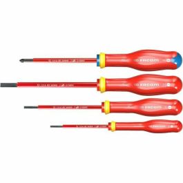 Set de Destornilladores Facom Protwist Isolated 1000V AT4VEPB Plana Pozidriv 4 Piezas Precio: 46.49999992. SKU: B13L6KY5M6