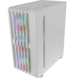 Mars Gaming MCVAULTW Caja Gaming Semitorre MC-VAULT Blanca con Frontal Mesh, 4 Ventiladores ARGB 120mm y Ventana Cristal Templado para ATX, RL 360mm Mars Gaming MCVAULTW Caja Gaming Semitorre MC-VAULT Blanca con Frontal Mesh, 4 Ventiladores ARGB 120mm y Ventana Cristal Templado para ATX, RL 360mm