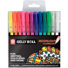 Talens Bolígrafos Gelly Roll Moonlight Estuche de 12 Colores Surtidos - Sakura Precio: 13.50000025. SKU: S8418205