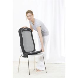 Beurer MG-206 Funda de Asiento de Masaje Shiatsu con Función Calor, 2 Niveles de Intensidad, 3 Zonas de Masaje, Color Negro Beurer MG-206 Funda de Asiento de Masaje Shiatsu con Función Calor, 2 Niveles de Intensidad, 3 Zonas de Masaje, Color Negro