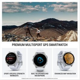 Garmin Fenix 8 Plata 43mm Reloj Inteligente AMOLED GPS 32GB 1.3"