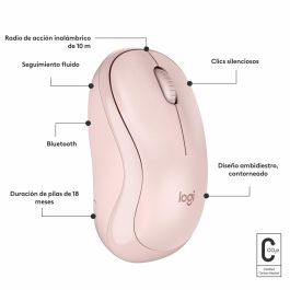 Logitech M240 Ratón Bluetooth Silencioso, 90% Menos Ruido de Clic, 18 Meses Autonomía de Batería, Diseño Ambidextro y Compacto para Viaje Logitech M240 Ratón Bluetooth Silencioso, 90% Menos Ruido de Clic, 18 Meses Autonomía de Batería, Diseño Ambidextro y Compacto para Viaje