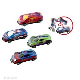Vehiculos para coleccionar flip cars marvel (spiderman,hulk,ironman o capitan america) 20x16x4.5 cm - modelos surtidos Vehiculos para coleccionar flip cars marvel (spiderman,hulk,ironman o capitan america) 20x16x4.5 cm - modelos surtidos
