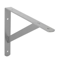 HERRAJES ALK Dory Escuadra de Refuerzo Metálica para Muebles, Acabado Gris Metal (También Negro y Blanco), Ancho Externo 300 mm Precio: 4.49999968. SKU: B14Q8LT52A