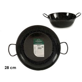 La Dehesa Sartén Honda Esmaltada Negra Con Asas Acero Ø 28 Cm (Set de 6) Precio: 45.50000026. SKU: S3601522