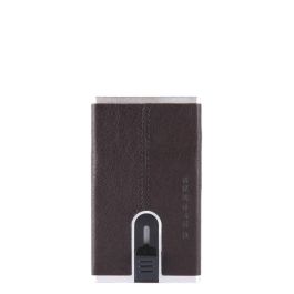 Black Square, Tarjetero de cuero, Sistema deslizante cuadrado, PP4825B3R-TM, Marrón, Para hombres Precio: 40.88999948. SKU: B16FLC8WZJ