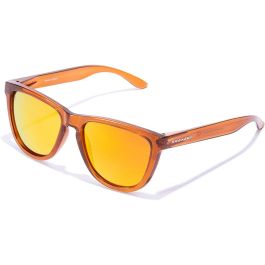 Hawkers Gafas de Sol ONE RAW polarized #caramel daylight. Gafas unisex cuadradas con cristales polarizados para protección anti-deslumbramiento.