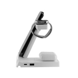 Cargador Inalámbrico Muvit MCWIR0012 Blanco