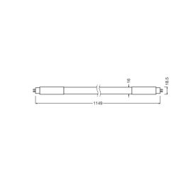 [LVE-4058075824331] Tubo LED T5 Ledvance G5 16W 2400Lm 6500K 190º IP20 - Blanco Frío