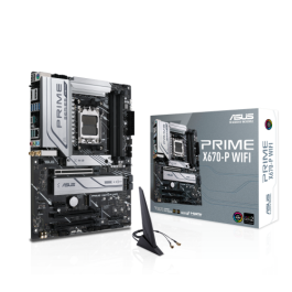 ASUS PRIME X670-P WiFi AMD X670 Socket AM5 ATX Precio: 289.49999958. SKU: S7813165