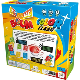Asmodee ASM1724516657026 Tic Tac Boum Color Flash - Idioma francés