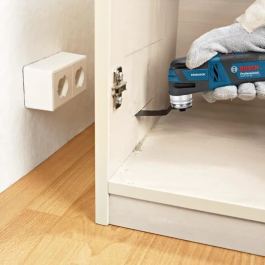 Bosch Professional GOP 12V-28 2x3.0AH + ACC L-Boxx Cutter Inalámbrico con Batería y Maletín